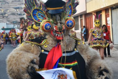 Cultura boliviana en Tacna con la Diablada Ferroviaria