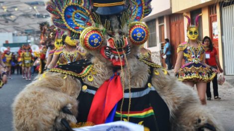 Cultura boliviana en Tacna con la Diablada Ferroviaria