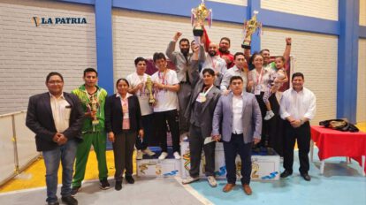 Cochabamba se impone como local en el campeonato nacional de karate