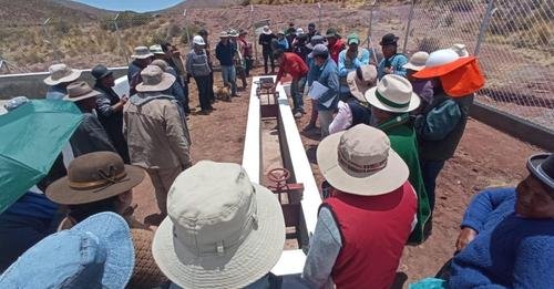 proyectos de agua en Oruro