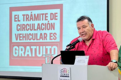 permisos de circulación vehicular para el Censo de Población
