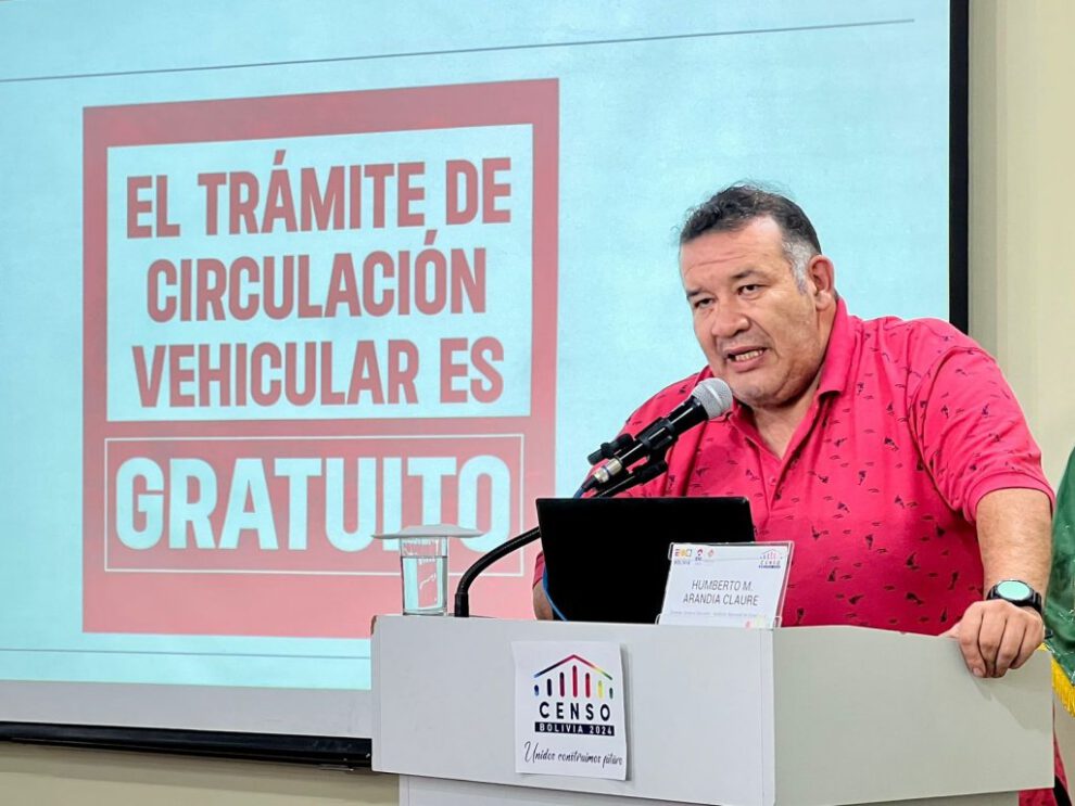 permisos de circulación vehicular para el Censo de Población