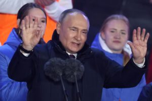 Victoria de Vladímir Putin en las elecciones