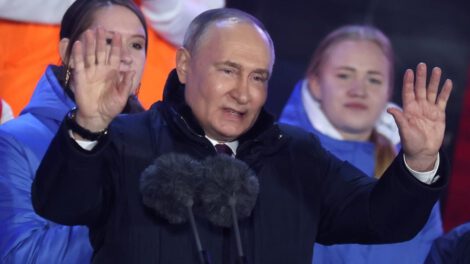 Victoria de Vladímir Putin en las elecciones