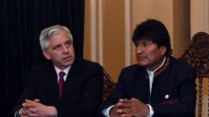 Evo Morales y Álvaro García en el caso Zapata