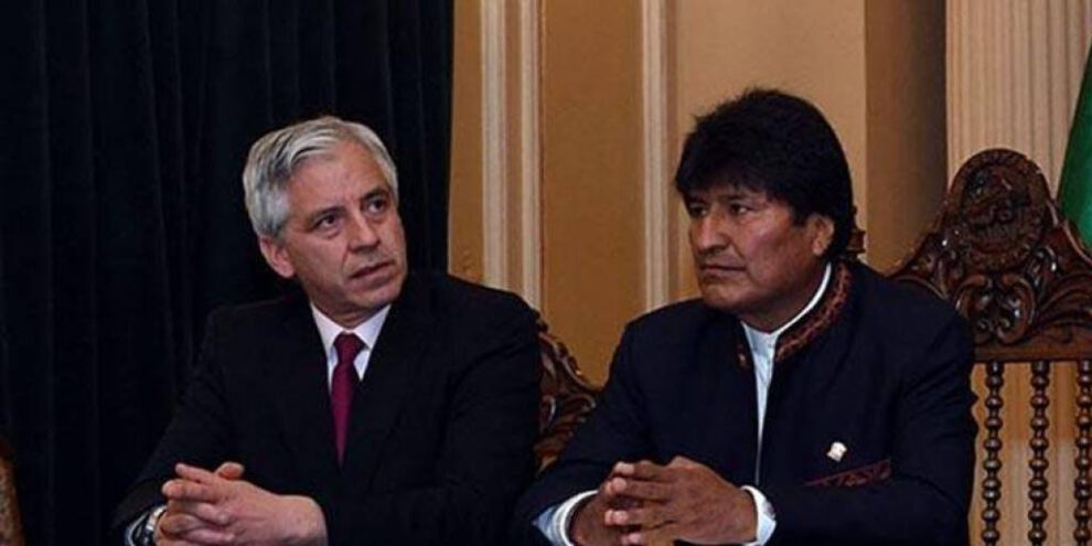 Evo Morales y Álvaro García en el caso Zapata