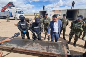 filtración de información en la visita del ministro de Gobierno, Eduardo Del Castillo, a Oruro