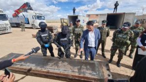 filtración de información en la visita del ministro de Gobierno, Eduardo Del Castillo, a Oruro