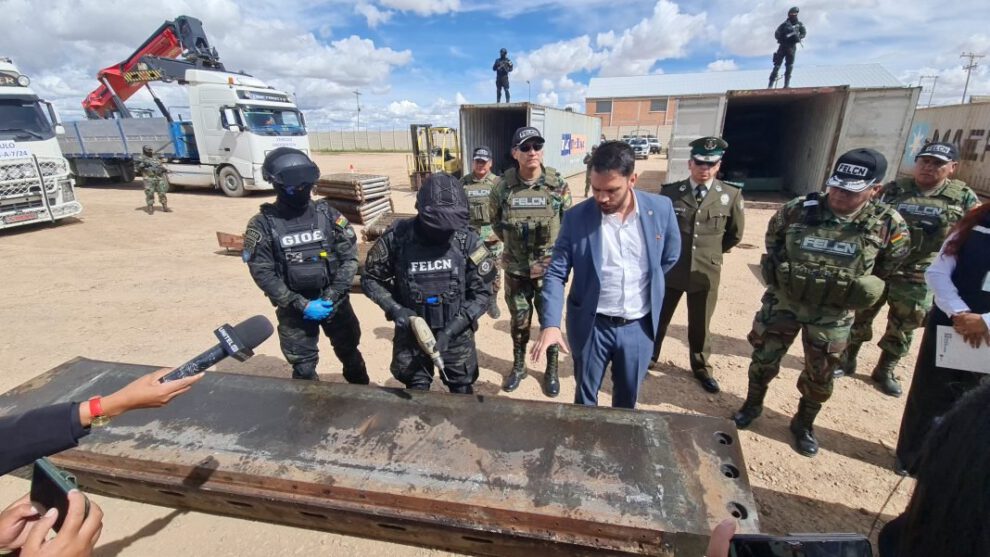 filtración de información en la visita del ministro de Gobierno, Eduardo Del Castillo, a Oruro