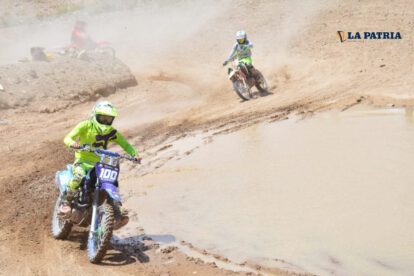 Primera prueba municipal de motociclismo en Capachos