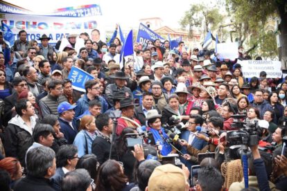 Celebración del aniversario del MAS genera controversia entre 'evistas' y 'arcistas'