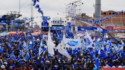 29 aniversario del MAS-IPSP en La Paz