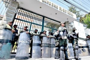 Policia se prepara para controles de seguridad durante el Censo Nacional