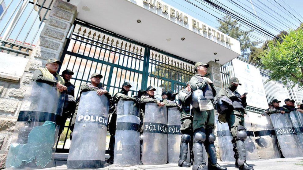 Policia se prepara para controles de seguridad durante el Censo Nacional