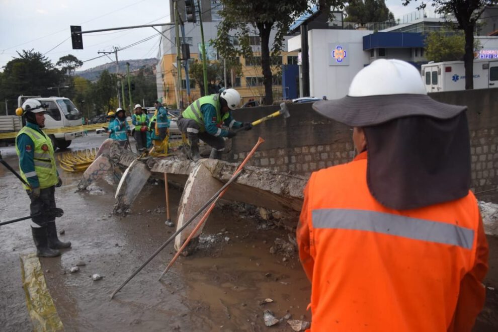 Tormenta eléctrica y desbordes de ríos en La Paz