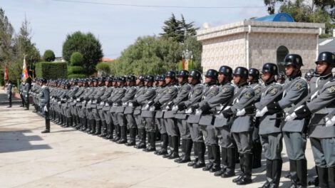 Héroes del Pacífico homenajeados en Oruro