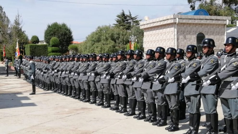 Héroes del Pacífico homenajeados en Oruro