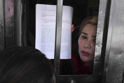 Jeanine Añez detenida desde 2021