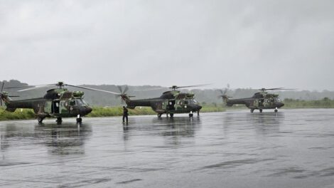 Gobierno entrega armamento y aeronaves para fortalecer la lucha contra el narcotráfico