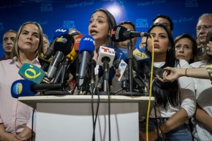María Corina Machado pide fe de vida para dirigentes detenidos