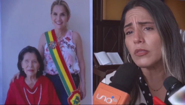 Carolina Ribera desmiente acusaciones sobre supuesta visita de Jeanine Añez a su madre en Santa Cruz