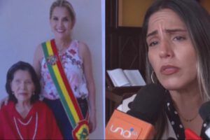 Carolina Ribera desmiente acusaciones sobre visita de Jeanine Añez a su madre