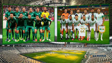 Bolivia amistoso contra Argelia en el estadio Nelson Mandela