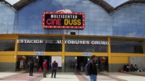 Últimas salidas de buses desde la Estación de Autobuses Oruro antes del censo nacional