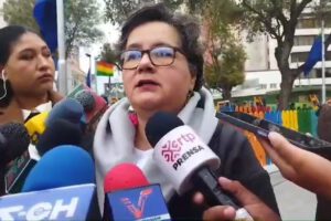 La ministra de Trabajo, Verónica Navia, desmiente efectos negativos del incremento salarial