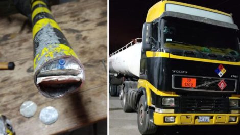 Cocaína oculta en autobús proveniente de Bolivia