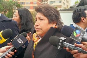 nuevo congreso del MAS según Dina Chuquimia