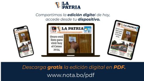 Edición de La Patria en PDF