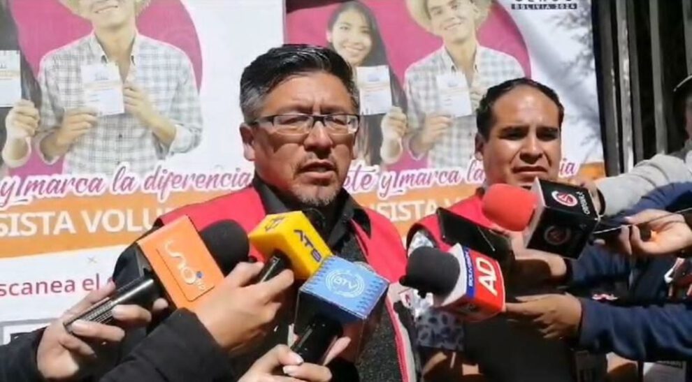 Censo en Oruro con Aldo Cabrera