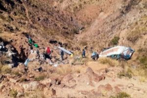Accidente de tránsito en Potosí