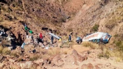 Accidente de tránsito en Potosí
