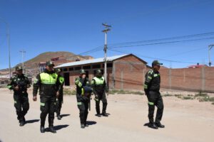 Operativo del censo en Oruro
