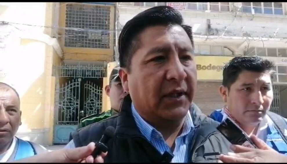 Censo en Oruro con la preocupación del alcalde Adhemar Wilcarani