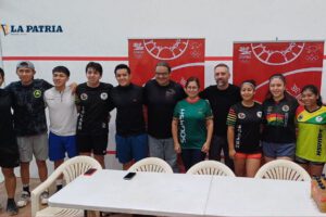 Equipo Bolivia squash se prepara para los Juegos Bolivarianos