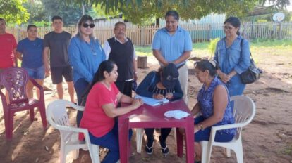 Censo en la comunidad indígena Piso Firme