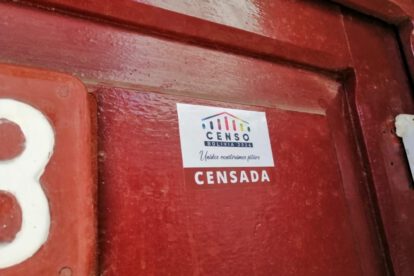 Una vivienda que fue censada en la fase poscensal