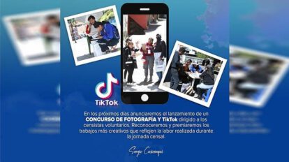Concurso de censistas voluntarios del INE para el Censo 2024