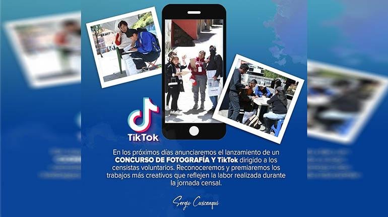 Concurso de censistas voluntarios del INE para el Censo 2024