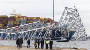 Colisión del carguero Dali contra el puente Francis Scott Key en Baltimore