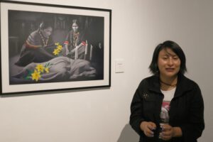 Rilda Paco utiliza inteligencia artificial para protestar contra la violencia machista en Bolivia