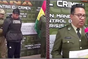 Conductor aprehendido por robo en minibús en El Alto