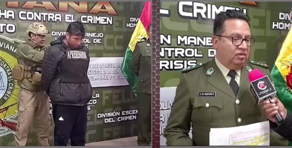 Conductor aprehendido por robo en minibús en El Alto