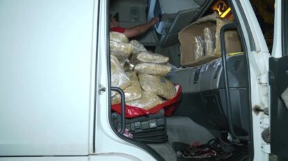 Detienen camión con marihuana en ruta hacia Santa Cruz