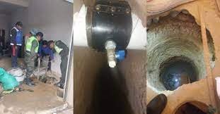 túnel clandestino para robar combustible en Achocalla