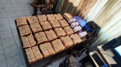 Interceptan vehículo con 25 millones de pesos argentinos en Bermejo
