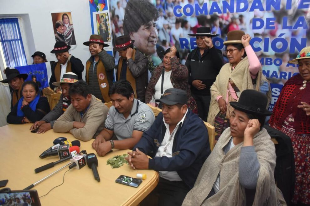 Ponciano Santos amenaza con convulsionar Bolivia